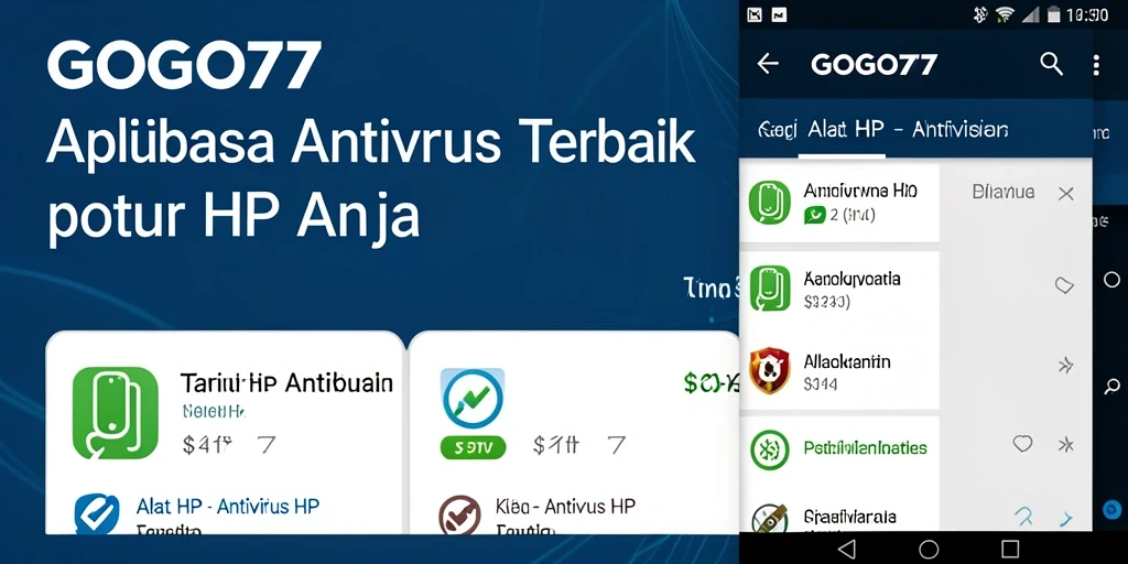 Antarmuka aplikasi GOGO77 yang intuitif dan efisien.