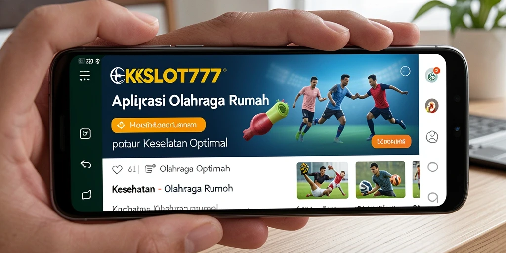 Antarmuka KKSLOT777 yang intuitif untuk Olahraga Rumah.