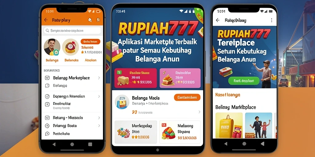 Tampilan antarmuka RUPIAH777 yang simpel dan fungsional untuk belanja online.